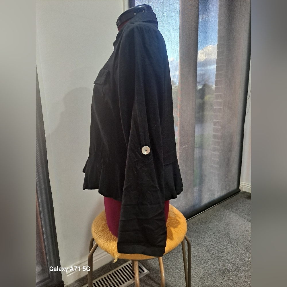 Linen shirt jacket - Picture 4 of 5